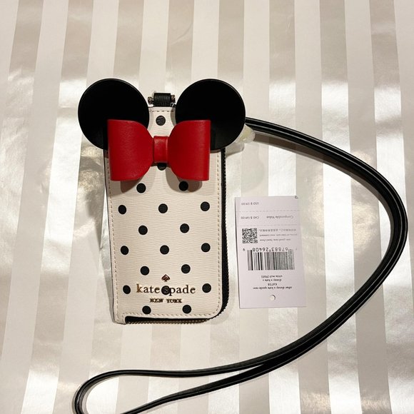 Kate Spade Women's x Minnie Mouse NS Phone Crossbody Bag - Picture 1 of 10